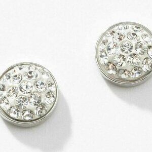 Touchstone Crystal April Birthstone Stud Earrings | Crystal | Swarovski